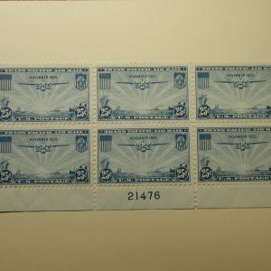 US Scott #C20 - 25c China Clipper Over the Pacific Transpacific Issues #21473 - VLH