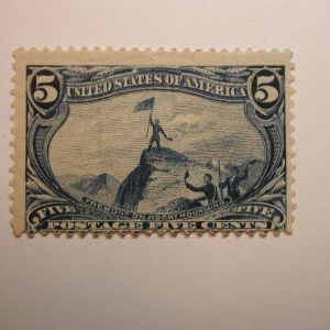 US Stamps Scott #288 5 Cent Trans-Mississippi Expo Issue 1898 Hinged