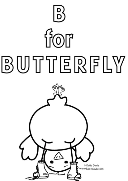 B is for Butterfly