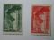FRANCE #B66-7 – 1937 Winged Victory Semi-Postals 2 Stamp Set Mint/LH