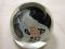 Janet Kelman Art Glass Pen holder Paper weight Signed 1980 C-101
