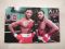 Joe and Marvis Fraziers Boxing card photo Signed
