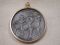 Bicentennial Spirit of 1776 Pendant Pewter Medal in Gold Tone bezel