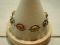 Multi color oval Amber bali Bracelet extendable 7-9 inches