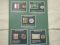 Lincoln Roosevelt Washington Jefferson 1st Day Issue Coin Stamp Set