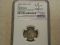 1834 Large 4 Liberty Dime JR-2 NGC AU DETAILS