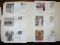 Pope John Paul II The Golden Series -Trip to Poland-16 Postcard Envelopes 1983