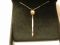 Malcolm Morley 18KT artist brush with diamond pendant