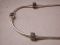 Pandora sterling 17" necklace with 2 Bali clip beads