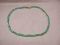 14KT Jade polished Collar 16 barrel sections total  18inches