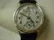 14KT Jaeger Le Coultre Chronograph Red Day 30mm Serviced circa 1940s
