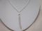 Tiffany & Co. Elsa Peretti Pearl dangling Fringe Mesh Necklace 16"