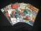 Marvel and Marvel Comics- Fantastic Four- Mixed Lot of 5