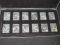 1988-1991 Topps Gallery of Champions Aluminum Cards- Stadium Club Stadium Set