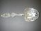 Sterling Repousse Pierced Heart Bowl serving spoon 8" unknown mark