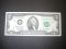 2003 U.S Uncirculated $2 Dollar Bill Washington DC