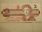 1986 Canada Two Dollar Note Uncirculated
