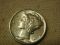 1942 F.S.B U.S Mercury Dime Gem Choice Uncirculated