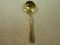 Russian .875 Gold Plated and enameled beaded Silver Salt Spoon