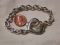 Angela Cummings 1995 her Studio Sterling Hole in Heart Arrow Toggle bracelet