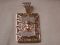 14KT Gold filled Lion Head Pave CZ Rectangle Medallion Greek Key border