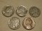 Lot of 5 Nickel Errors Die Cracks-Planchet issues