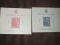 Italy Stamps #186-7 Very Light Hinge Souvenir Sheets