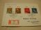 Germany 1963 First Day Cover Bird Stamps