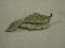 Sarah Coventry Leaf Gold Rhinestone twist Brooch Pin