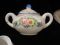 Vintage Tea demitasse Set Japan set of 23 pcs plates-serving pieces- adorable