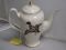 Delano Studio Water Fowl Duck Coffee Pot  Dennis Puleston hand painted