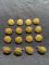 Waterbury Cos Conn. USPS Anchor Logo Uniform-16 Small Buttons-US Power Squadron-