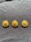 Hillborn-Hamburger The Viking, NY Eagle Pattern Buttons- 3 Large Buttons