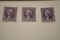 U.S #720 to 722 Mint Never Hinged  Lot of 3