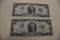 U.S 1976 Consecutive 2 Notes Fed Reserve District Boston UNC