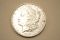 1890 U.S Morgan Silver Dollar About Uncirculated