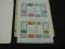 Mexico stamps C229 to C234 Perf and imperf 2 sheets 1856 1956