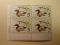 U.S. Duck Stamps Plate Block $5 Canvasback US Department of The Interior