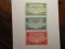 U.S. Scott #C20-C22 China Clipper Airmail Set 1935-37 Lightly Hinged