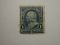 US Scott #247 Franklin Stamp, Hinged Blue Good Color