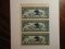 US Stamps # C10 10c Air Mail NH triple Booklet Pane Mint