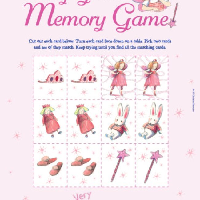 Fairy Good Memory Game!