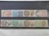 France 8 Revenue Stamps Cancelled