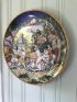 Deruta Italy Grande Charger Battle of Orlando Furioso 31" round