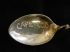 Cape Cod Massachusetts Twisted Handle Sterling Silver Souvenir Spoon