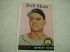 Bob Shaw Detroit Tigers Pitcher Baseball Card Single 206 signed