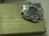 Met Museum of Art Pin/pendant Sterling Silver Mother of Pearl MMA