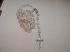 Sterling silver handmade Rosary 43" Rose Quartz & crystal bead Necklace