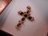 18KT Sapphire Ruby cross 7 carats double sided handmade