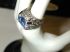 Vintage Heidi Daus Blue Topaz Multi Color Wow RING Size 6